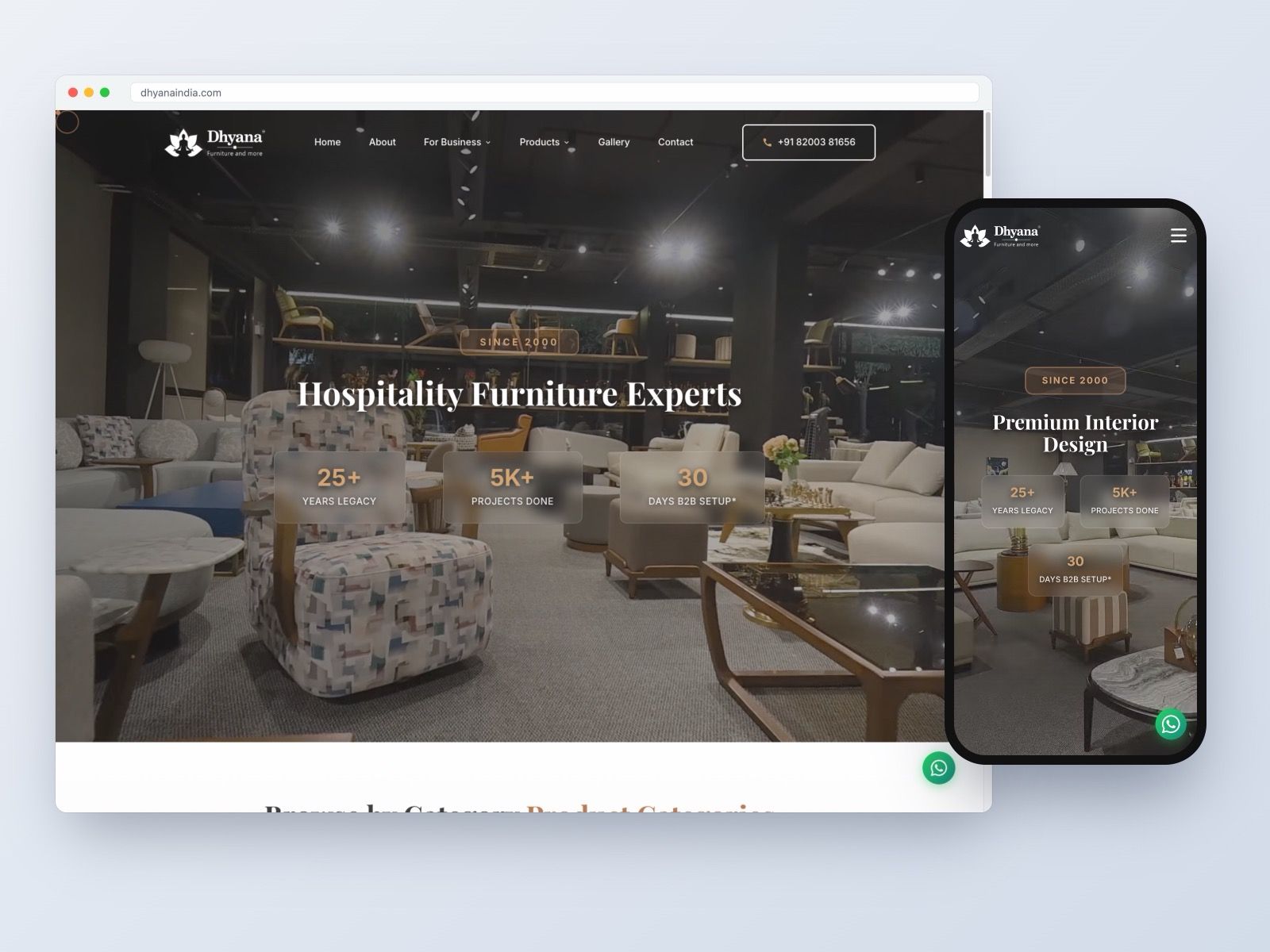 Dhyana India: Furniture brand
