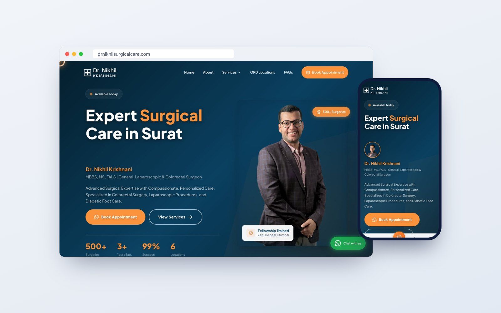 Dr Nikhil Krishnani: Surgeon’s practice