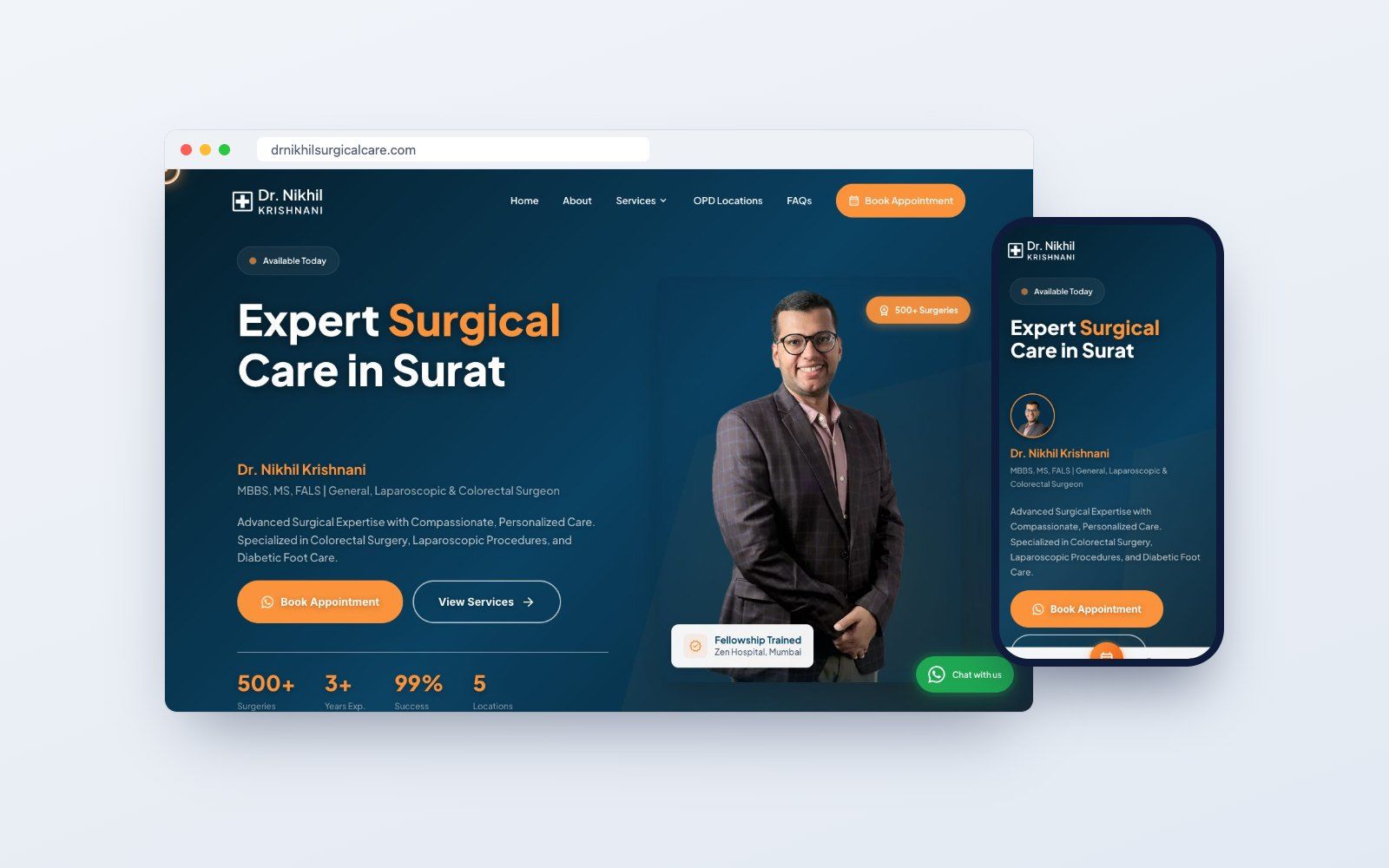 Dr Nikhil Krishnani: Surgeon’s practice