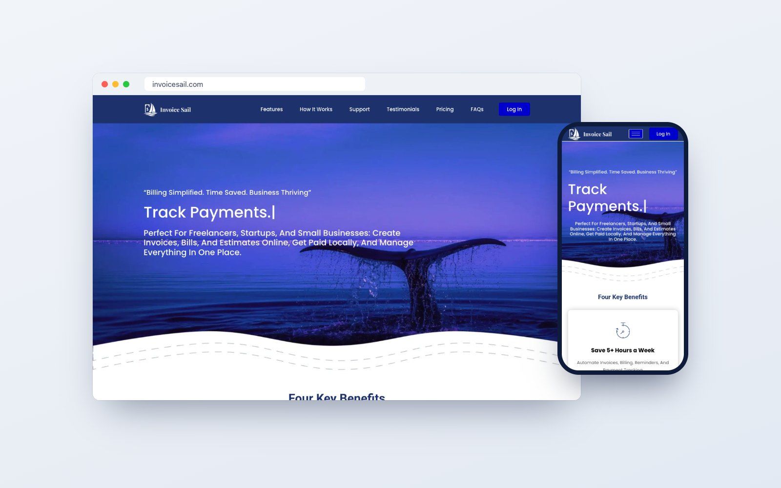Invoice Sail: Invoicing product